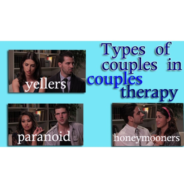 The Types Of Couples In Couples Therapy!